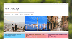 Desktop Screenshot of lovetravellife.com